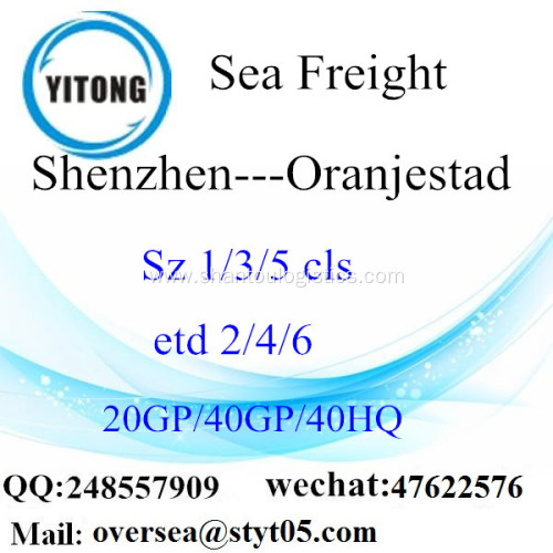 Shenzhen Port Sea Freight Shipping To Oranjestad